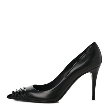 Valentino Garavani Kidskin Rockstud Alcove 90mm Pumps 38.5 Black 1 of 9
