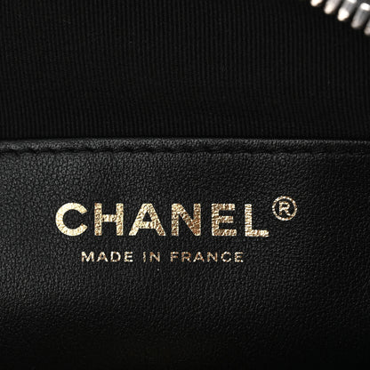 Chanel Calfskin Quilted Small Camera Case Black 11 of 19