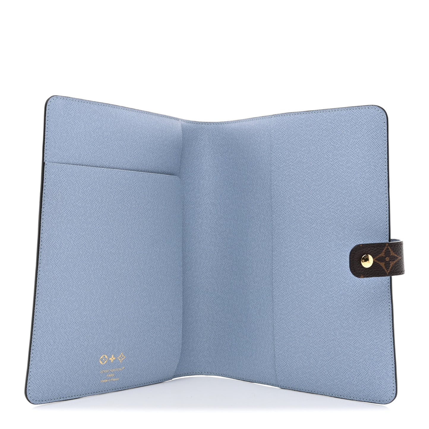 Monogram Triplets Desk Agenda Cover MM