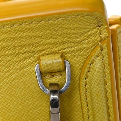 Alexander McQueen Calfskin Mini Heroine Yellow 13 of 13