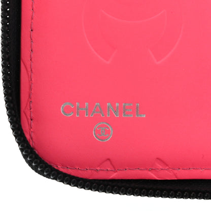 Chanel Calfskin Cambon Zip Around Organizer Wallet Black 6 of 11