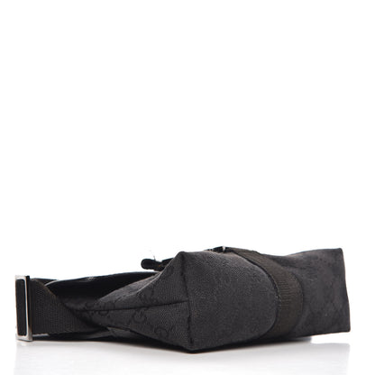 Gucci GG Monogram Web Buckle Belt Bag Black 4 of 9