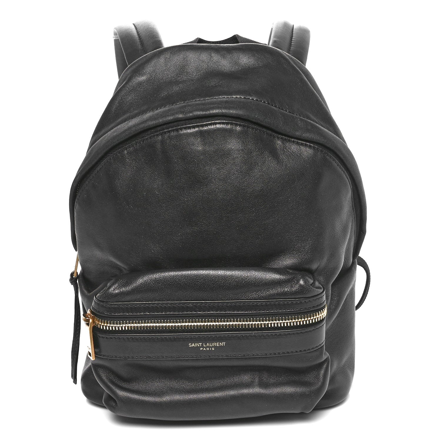 Saint Laurent Calfskin Mini Toy City Backpack Black 1 of 9