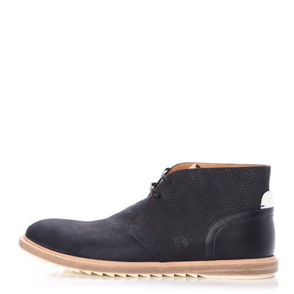 Louis Vuitton Mens Suede Boots 9 Navy 1 of 11