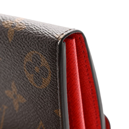 Louis Vuitton Monogram Sarah Wallet NM Coquelicot 7 of 9