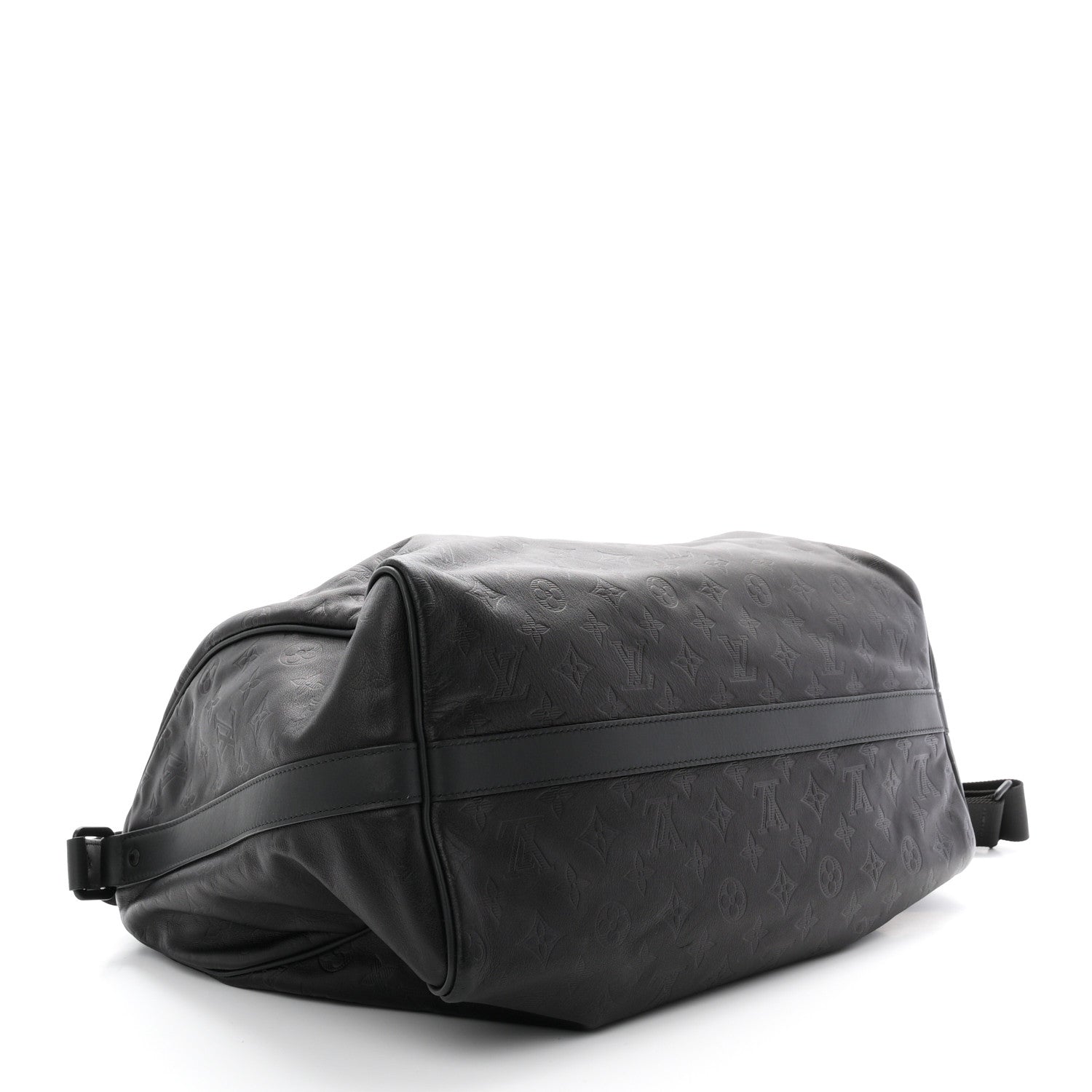 Louis Vuitton Calfskin Shadow Monogram Mens Speedy Bandouliere 40 4 of 9