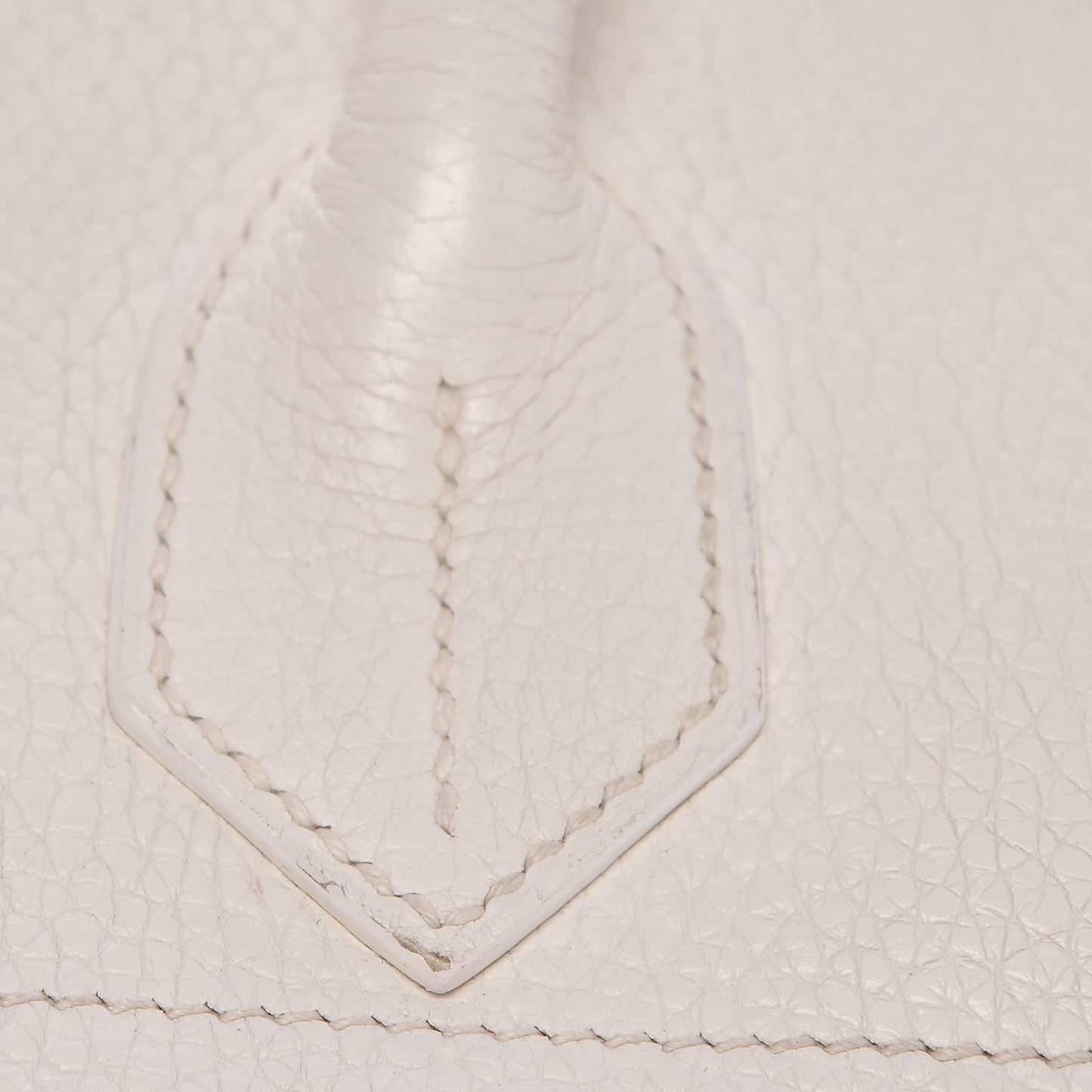 Taurillon Clemence JPG Birkin 42 White