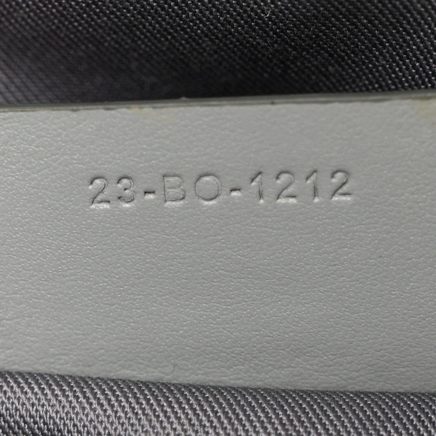 Coated Canvas CD Diamond Lingot 50 Bag Grey