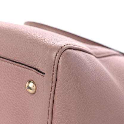 Gucci Pebbled Calfskin Small Soho Top Handle Bag Light Pink 11 of 12