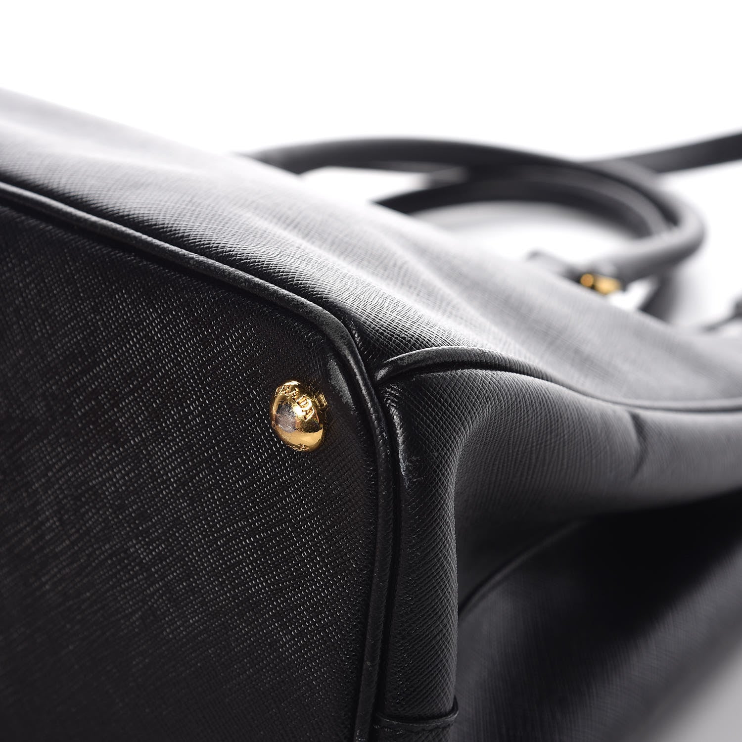 Prada Saffiano Medium Galleria Double Zip Tote Black 12 of 17
