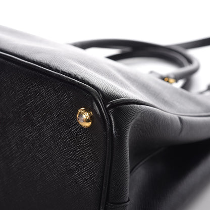 Prada Saffiano Medium Galleria Double Zip Tote Black 12 of 17