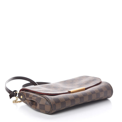Louis Vuitton Damier Ebene Favorite MM 4 of 9