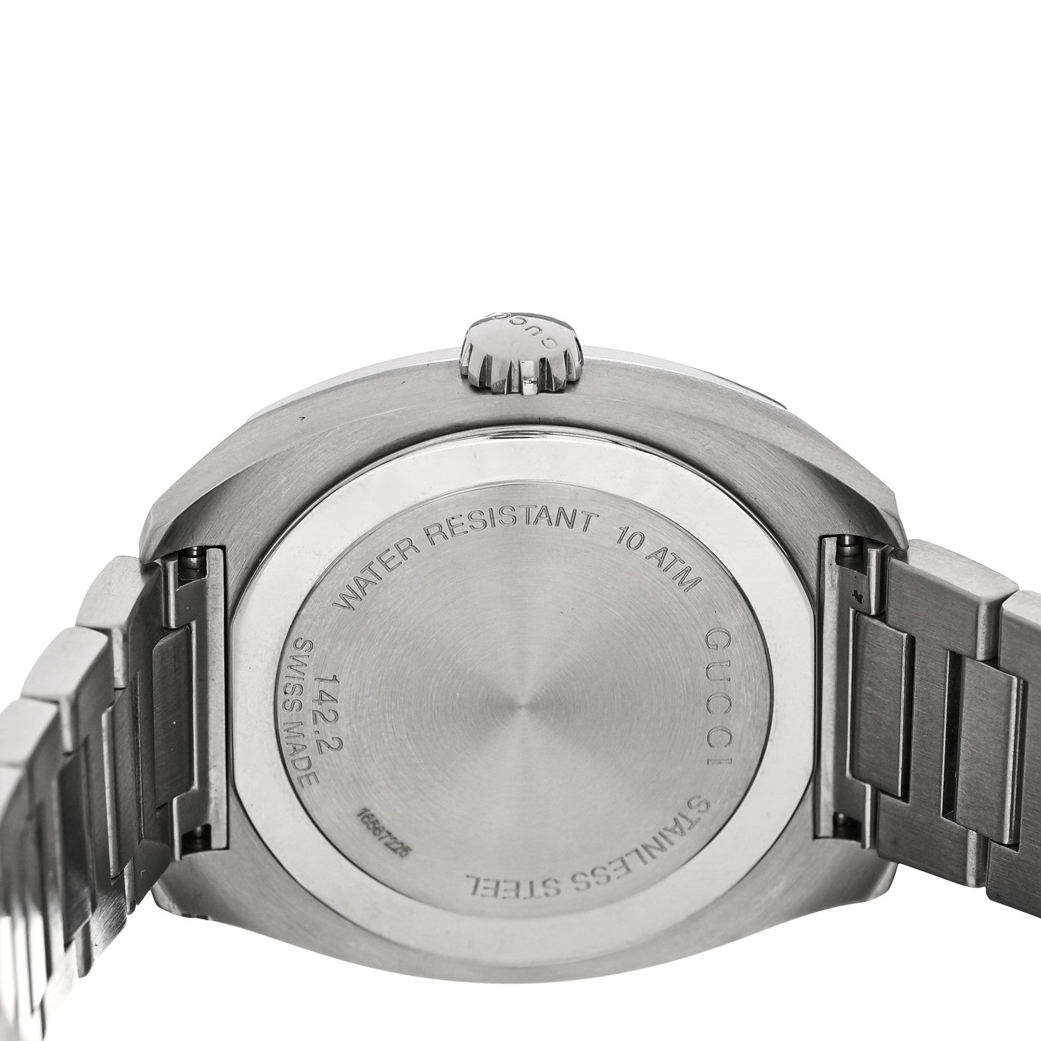 Gucci Stainless Steel 44mm GG2570 Quartz Watch Black 4 of 4