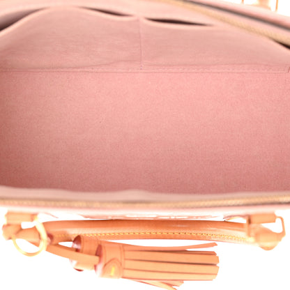 Louis Vuitton Vernis Neo Triangle Rose Ballerine 5 of 11