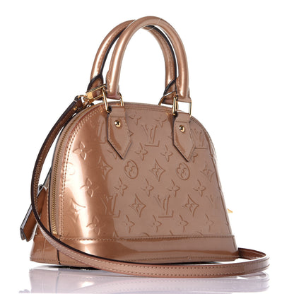 Louis Vuitton Vernis Alma BB Beige Poudre 4 of 9