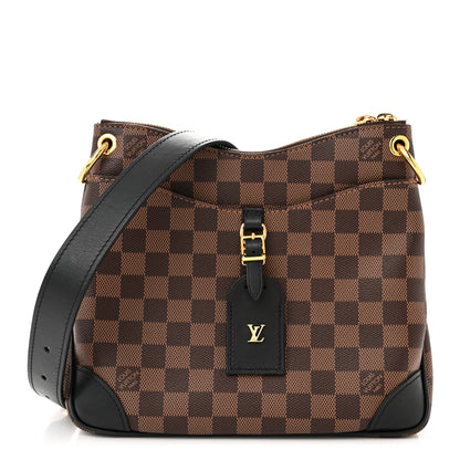 Louis Vuitton Damier Ebene Odeon PM Black 1 of 9