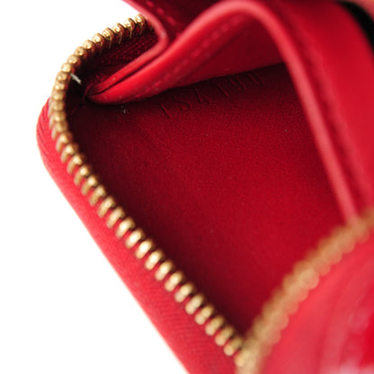 Louis Vuitton Vernis Zippy Coin Purse Pomme D'Amour 7 of 7