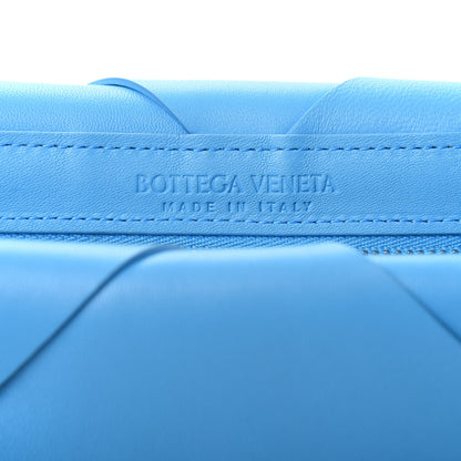 Bottega Veneta Nappa Maxi Blown Up Intrecciato Pouch Clutch Swimming Pool 6 of 7