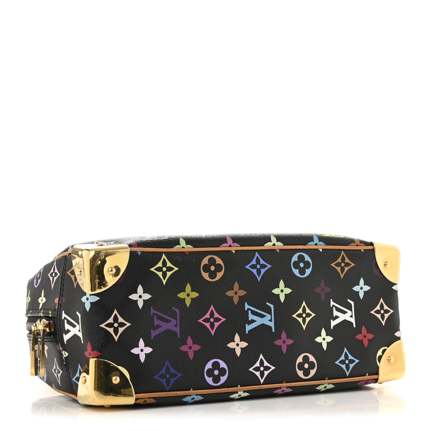 Louis Vuitton Monogram Multicolor Trouville Black 4 of 12