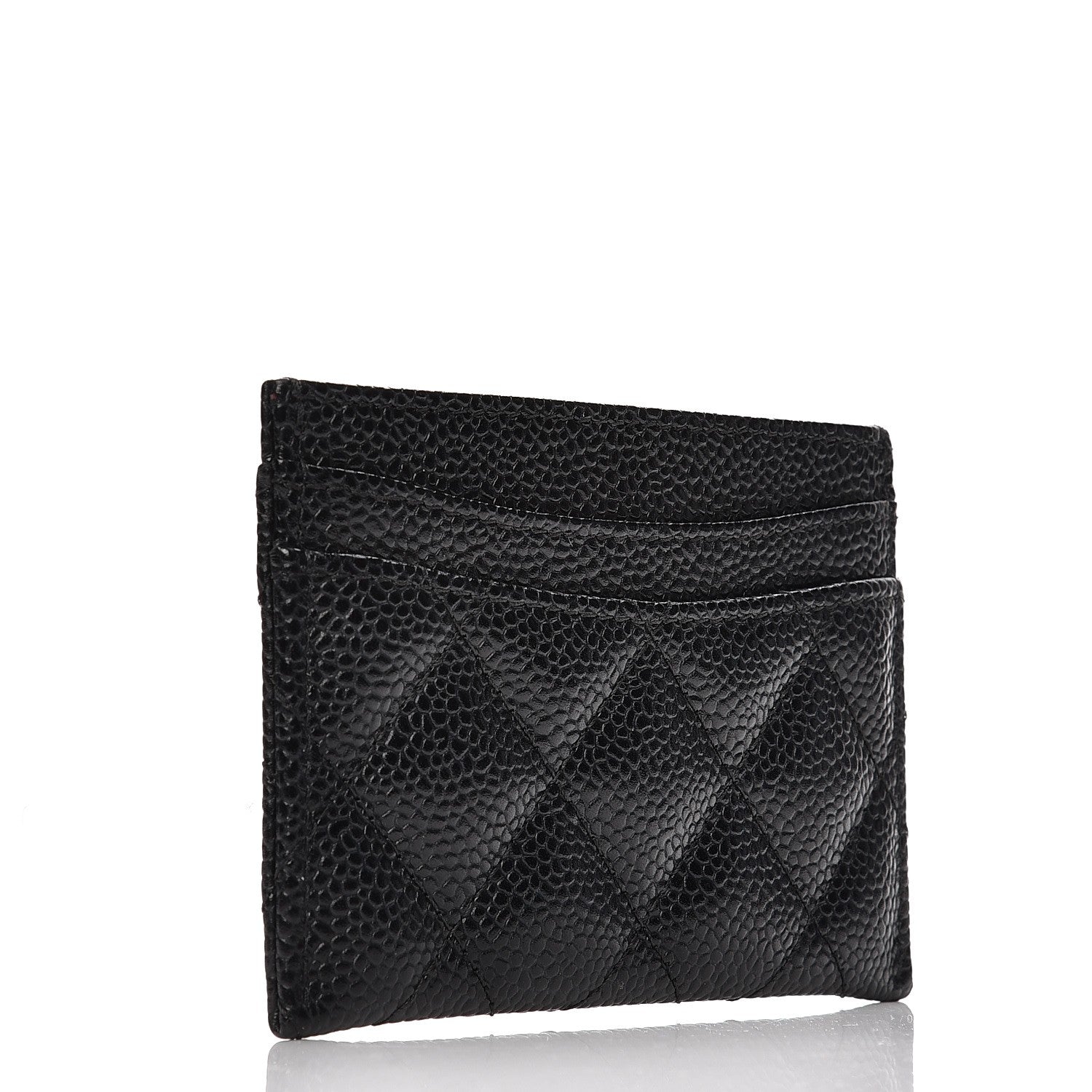 Chanel Caviar Quilted Card Holder Black 3 of 9