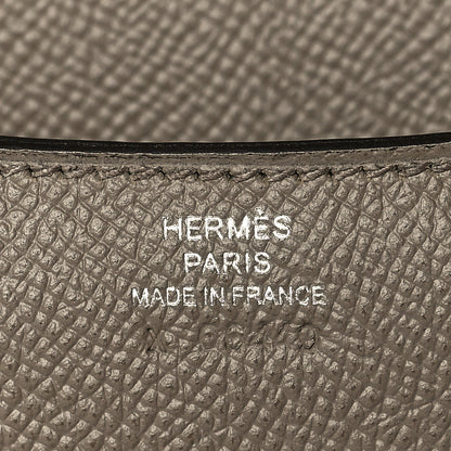 Hermes Epsom Constance 18 Gris Asphalte 6 of 13