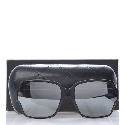 Chanel Acetate Square CC Sunglasses 5385 Black 8 of 8