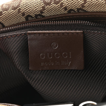 Gucci Monogram GG Small Clasp Hobo Brown 8 of 10