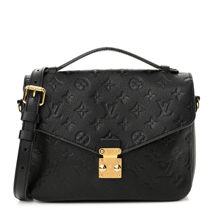 Louis Vuitton Empreinte Pochette Metis Black 1 of 15