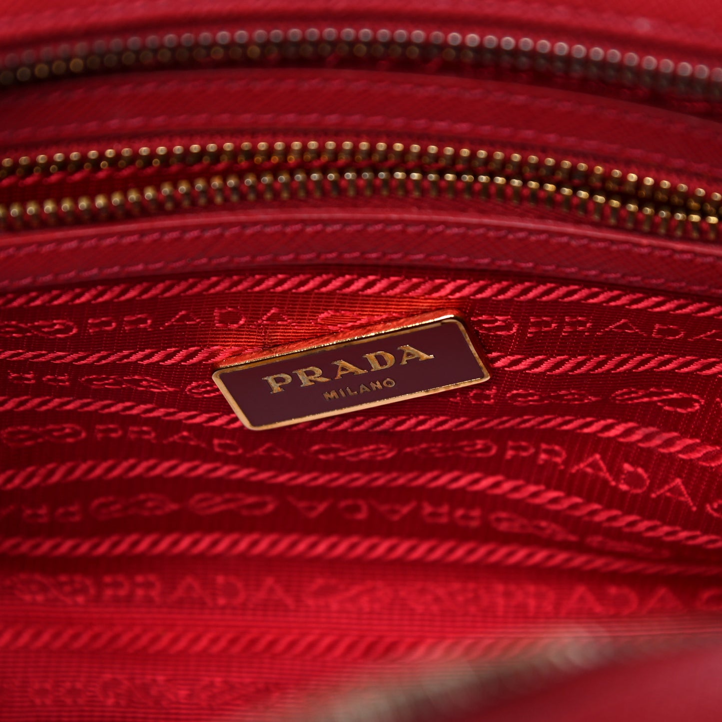 Saffiano Lux Bowler Fuoco