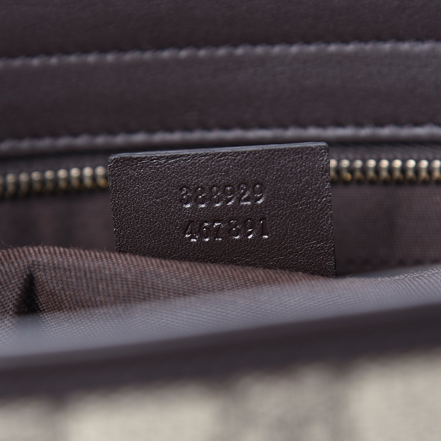 Gucci GG Supreme Monogram Medium Joy Tote Dark Brown 6 of 9