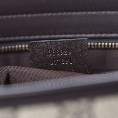 Gucci GG Supreme Monogram Medium Joy Tote Dark Brown 6 of 9