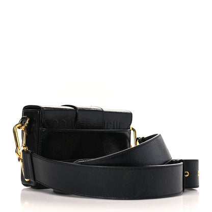 Christian Dior Crackled Lambskin 30 Montaigne Box Bag Black 3 of 8