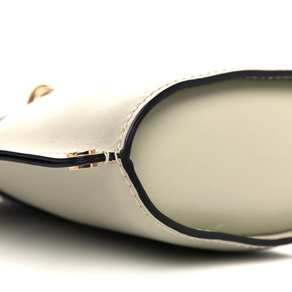 Chloe Shiny Calfskin Goatskin Mini Aby Bi-Color Bucket Light Eucalyptus 8 of 14