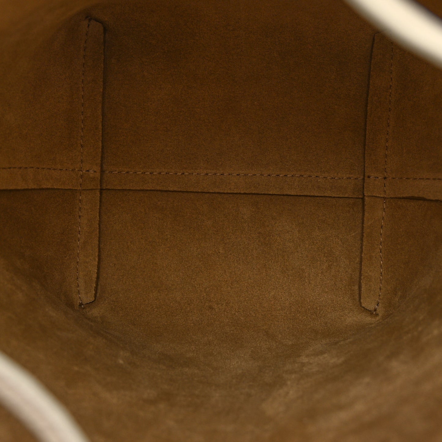 Grained Calfskin Small N/S Park Tote Ivory