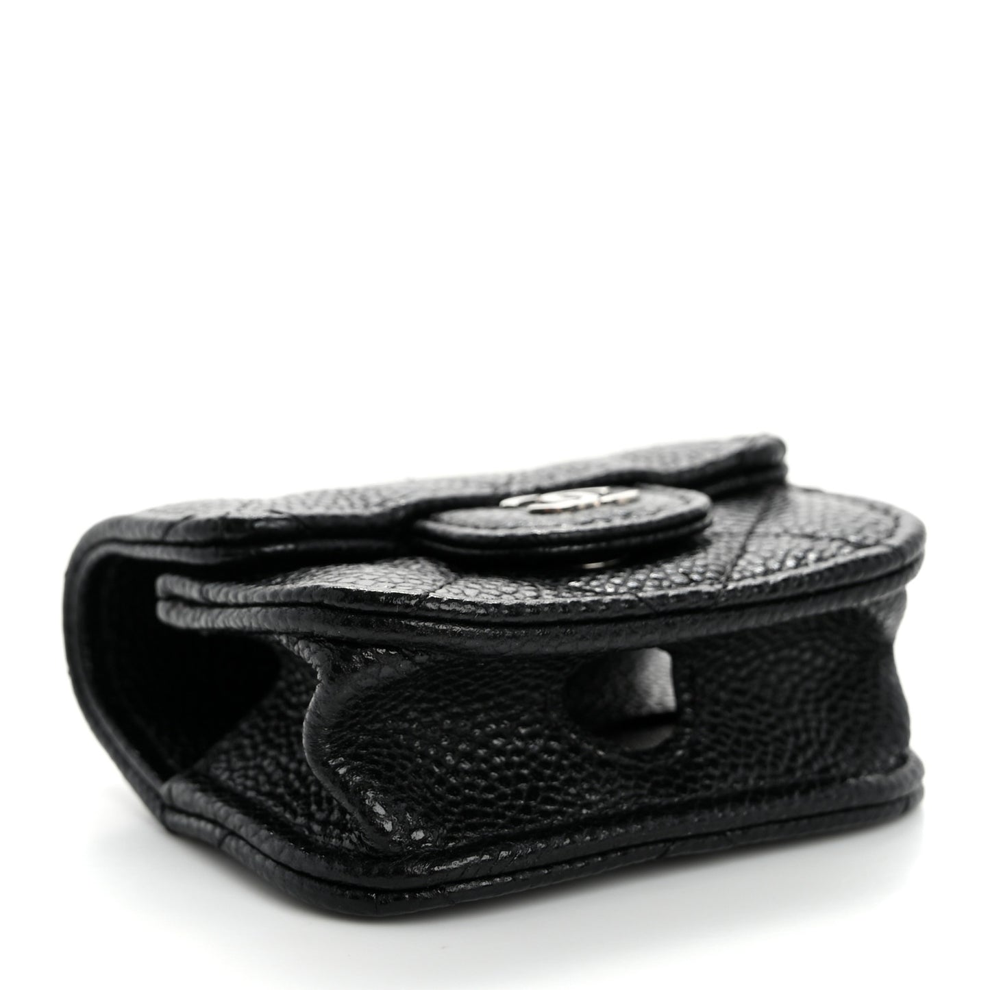 Caviar Quilted Airpods Pro Case Black