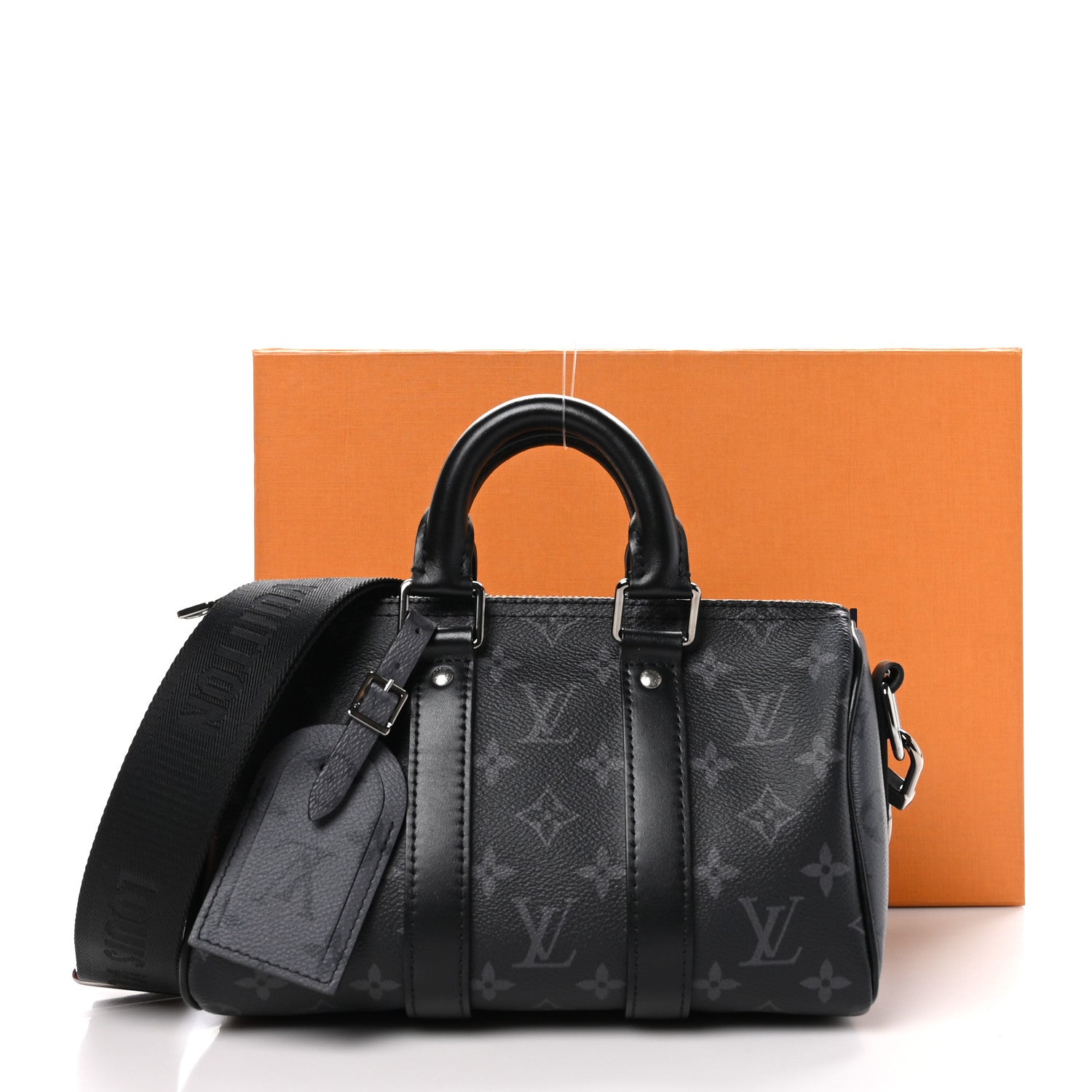 Louis Vuitton Reverse Monogram Eclipse Keepall Bandouliere 25 10 of 10