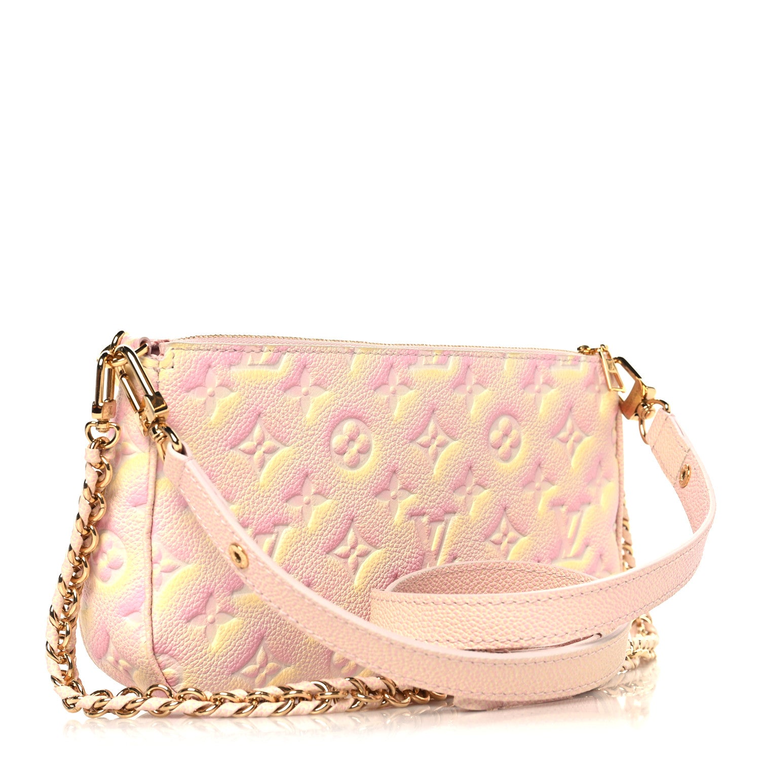 Louis Vuitton Empreinte Monogram Summer Stardust Multi Pochette Accessories Pink 3 of 11
