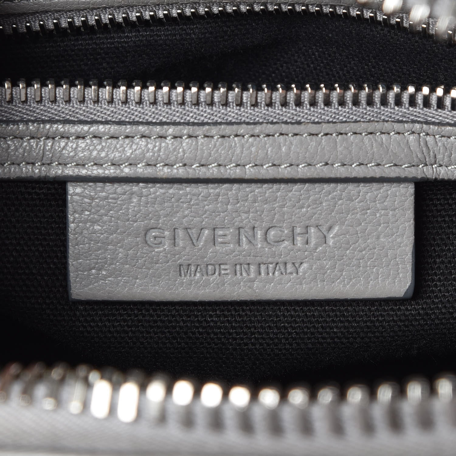 Givenchy Sugar Goatskin Mini Antigona Pearl Grey 6 of 9