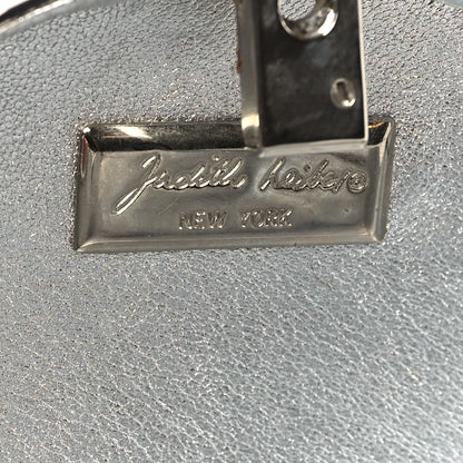 Judith Leiber Swarovski Crystal Minaudiere Clutch Silver 6 of 10