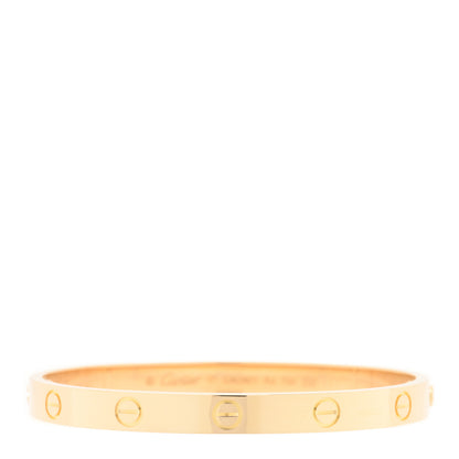 Cartier 18K Yellow Gold LOVE Bracelet 17 1 of 4