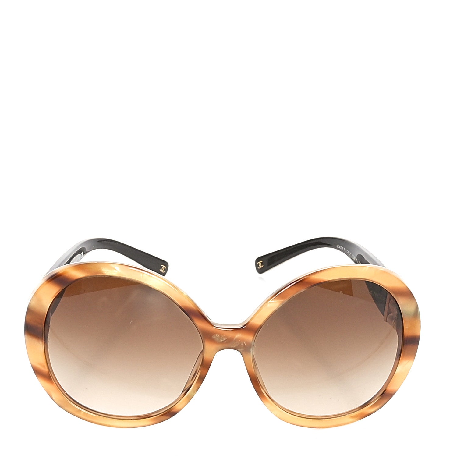 Chanel Acetate Pearl Sunglasses 5159-H Light Tortoise 2 of 6