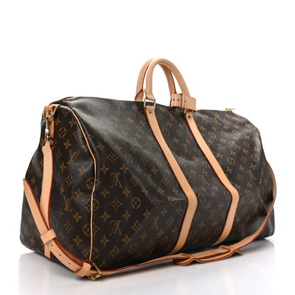 Louis Vuitton Monogram Keepall Bandouliere 55 2 of 12