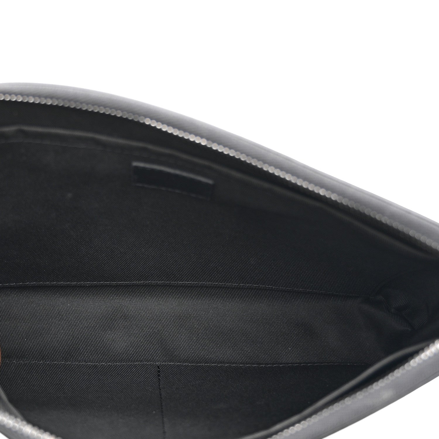 Louis Vuitton Shadow Calfskin Monogram Pochette Voyage Souple Black 5 of 9