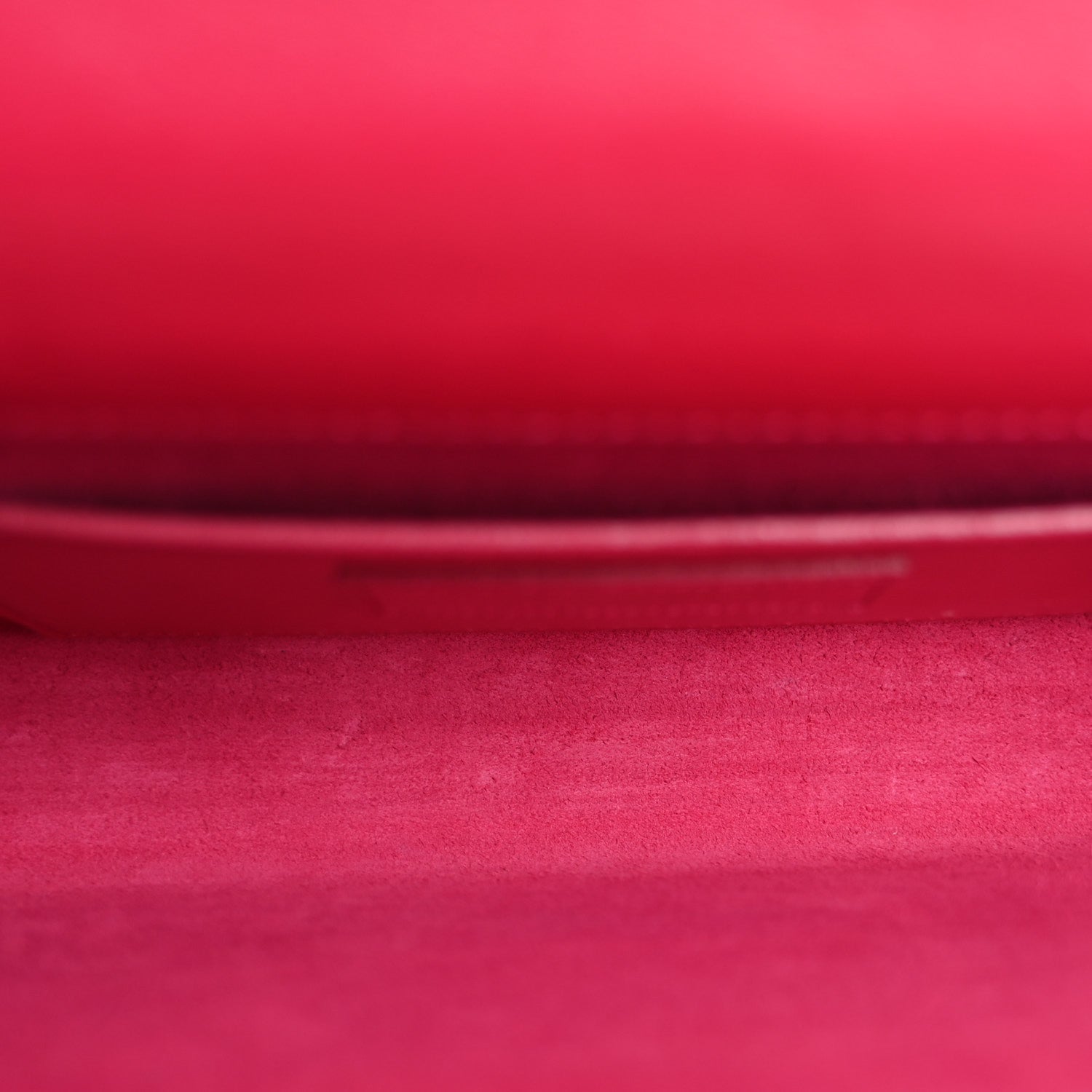 Saint Laurent Smooth Calfskin Classic Monogram Cassandre Clutch Lipstick Fuchsia 5 of 18