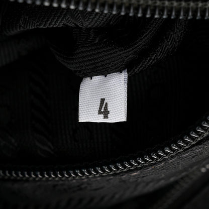 Prada Tessuto Nylon Shoulder Bag Black 7 of 11