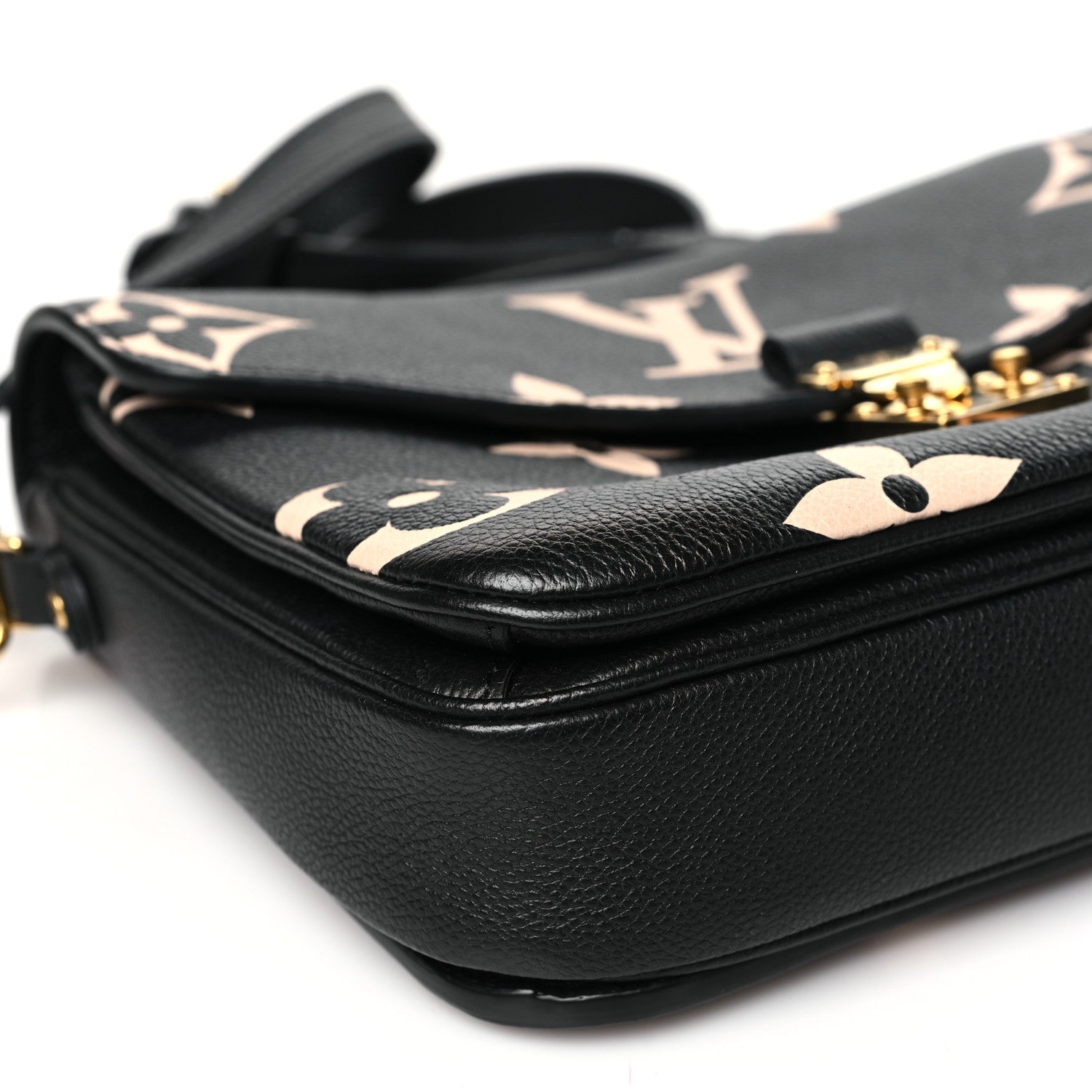 Louis Vuitton Empreinte Monogram Giant Pochette Metis Black Beige 8 of 9