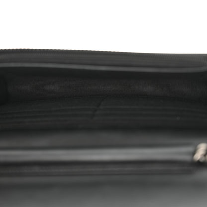 Chanel Caviar Quilted Boy Wallet On Chain WOC Black 5 of 14