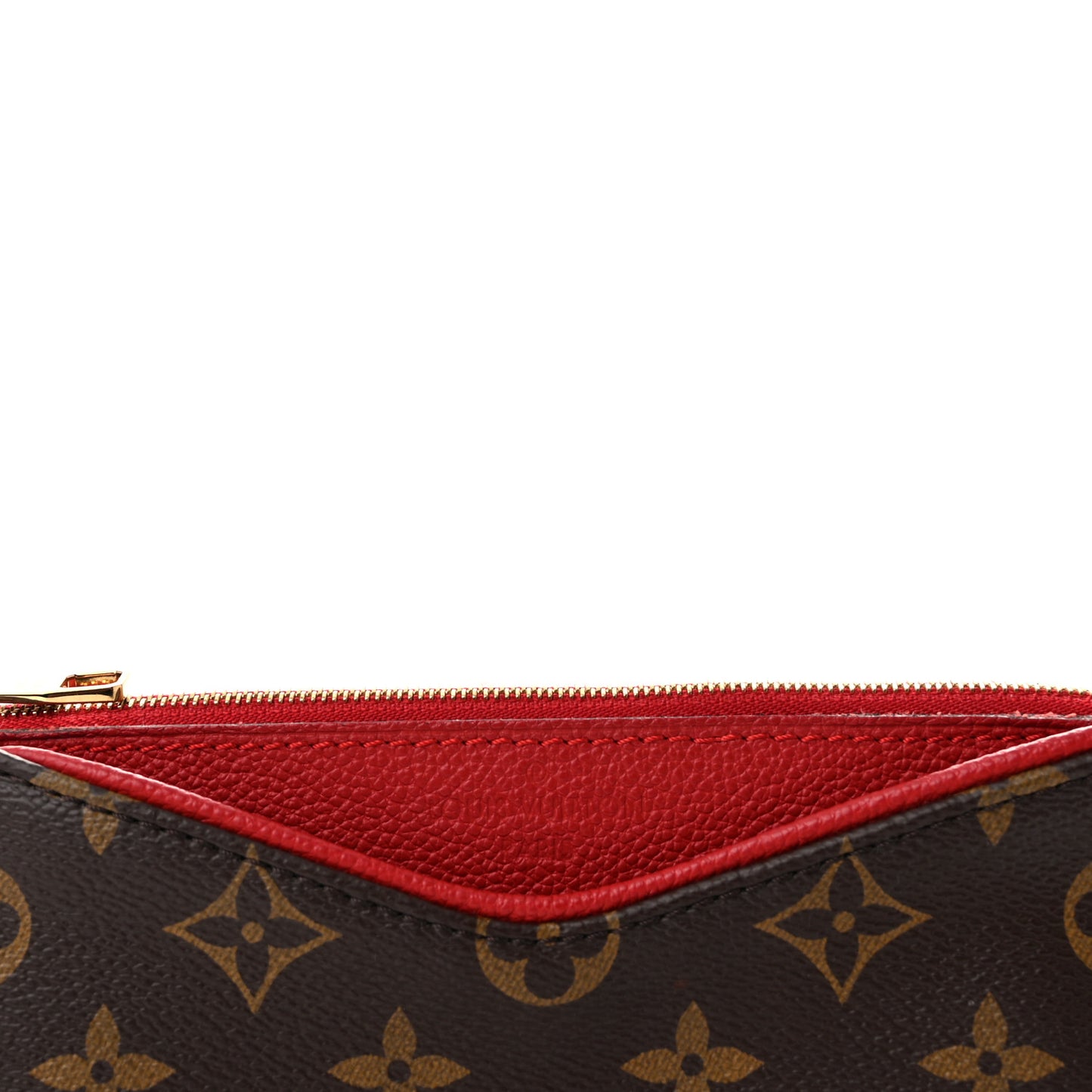 Monogram Pallas Clutch Cherry