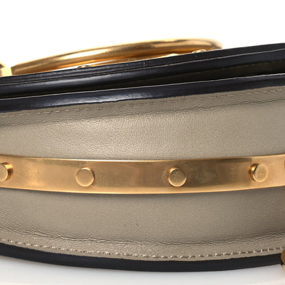 Chloe Calfskin Small Nile Bracelet Minaudiere Bag Motty Grey 10 of 14