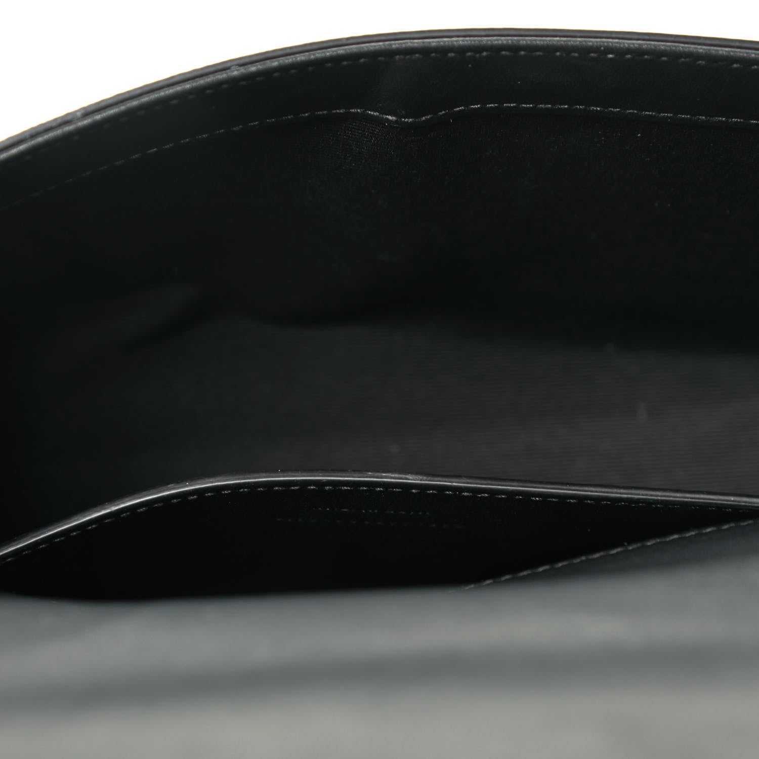 Saint Laurent Grain De Poudre Small Monogram Shapes Print Kate Satchel Black 7 of 9